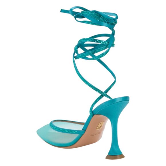 BRITT NETTA Made In Italy Dani Lace Up Heels - Picture 4 of 7